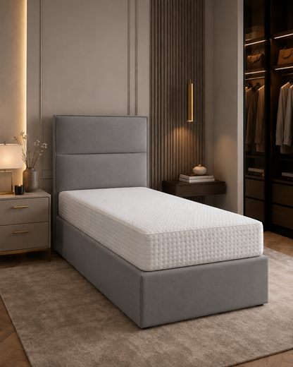 Blok Boxspring – Eenpersoons Boxspring