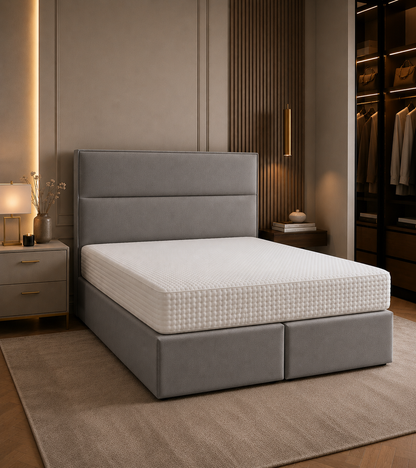 Blok Boxspring – Eenpersoons Boxspring