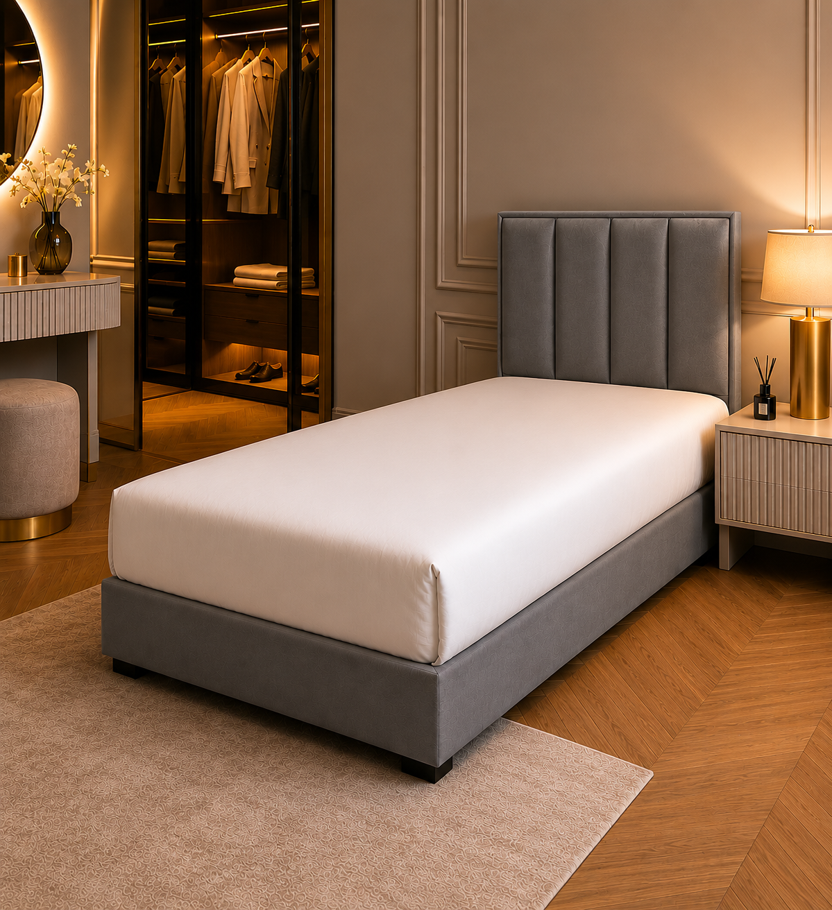 Piano Boxspring - Eenpersoons Boxspring
