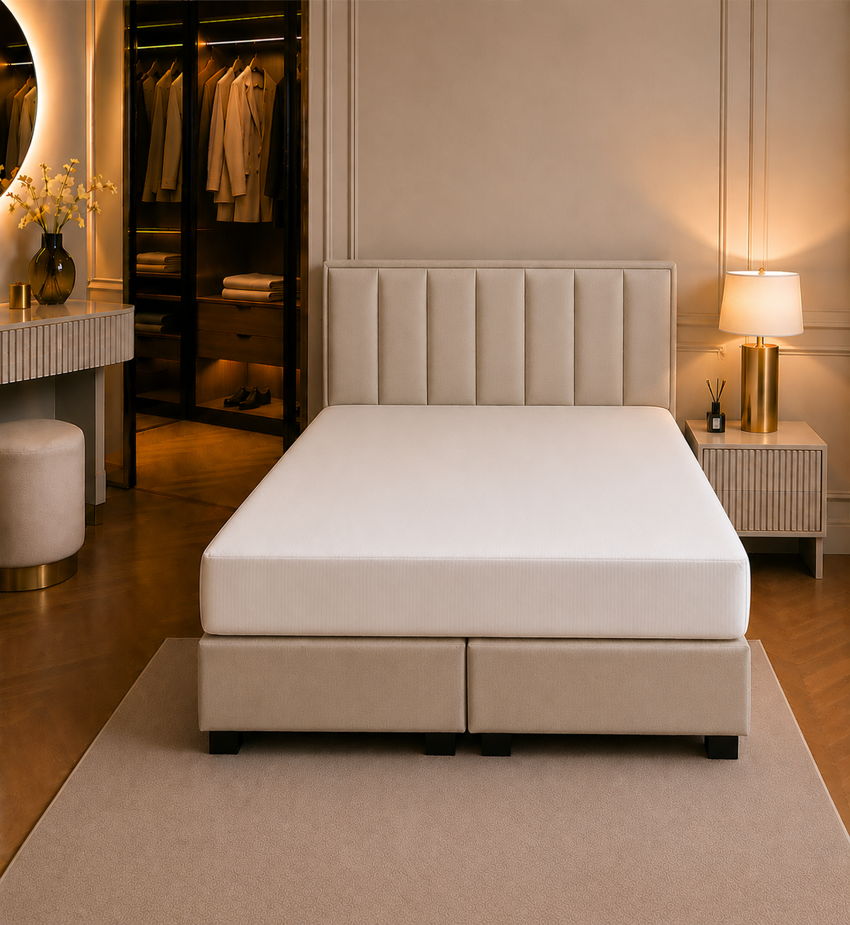 Piano Boxspring - Eenpersoons Boxspring