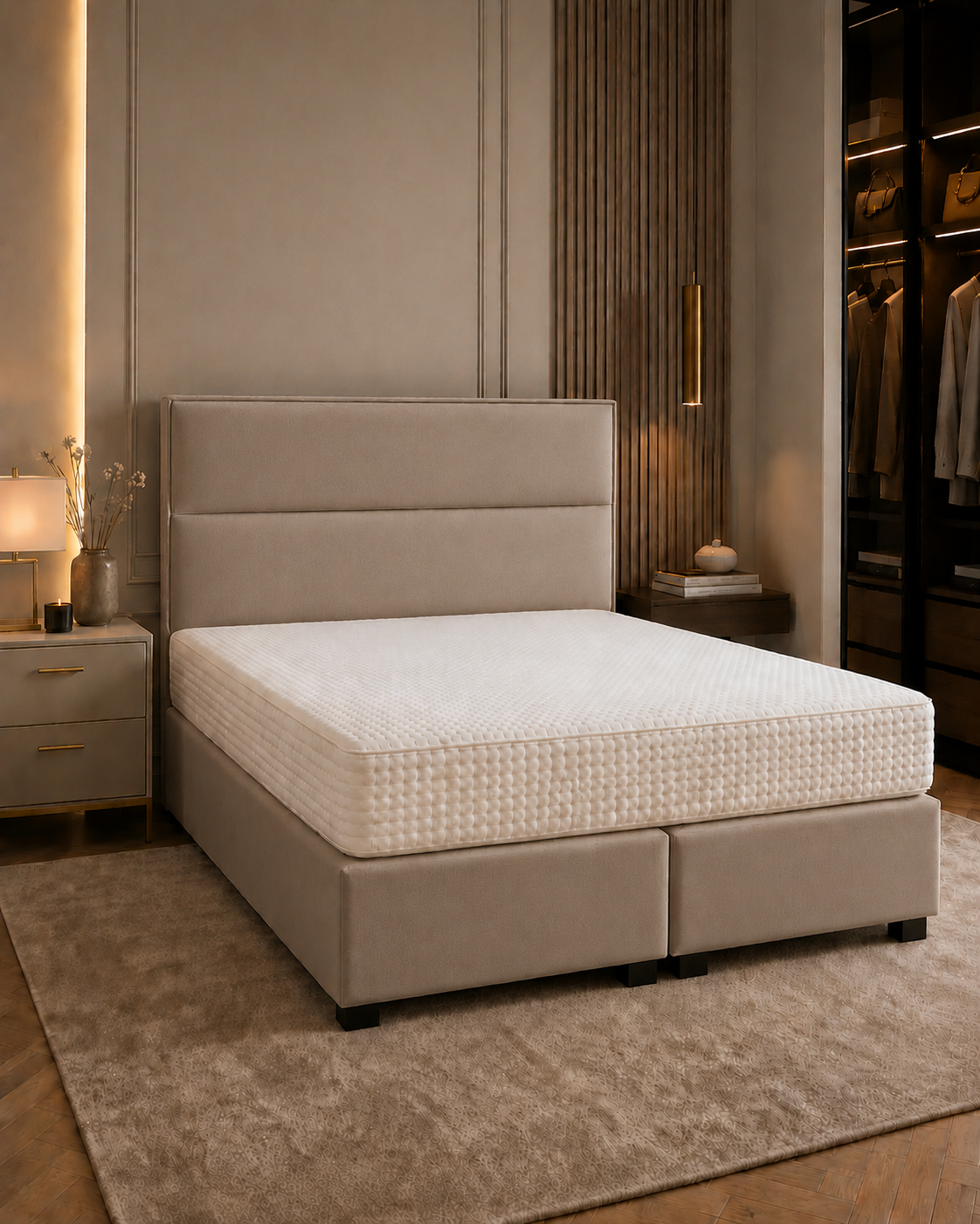 Blok Boxspring - Tweepersoons Boxspring