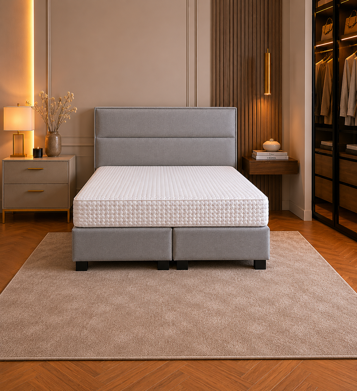 Blok Boxspring - Tweepersoons Boxspring