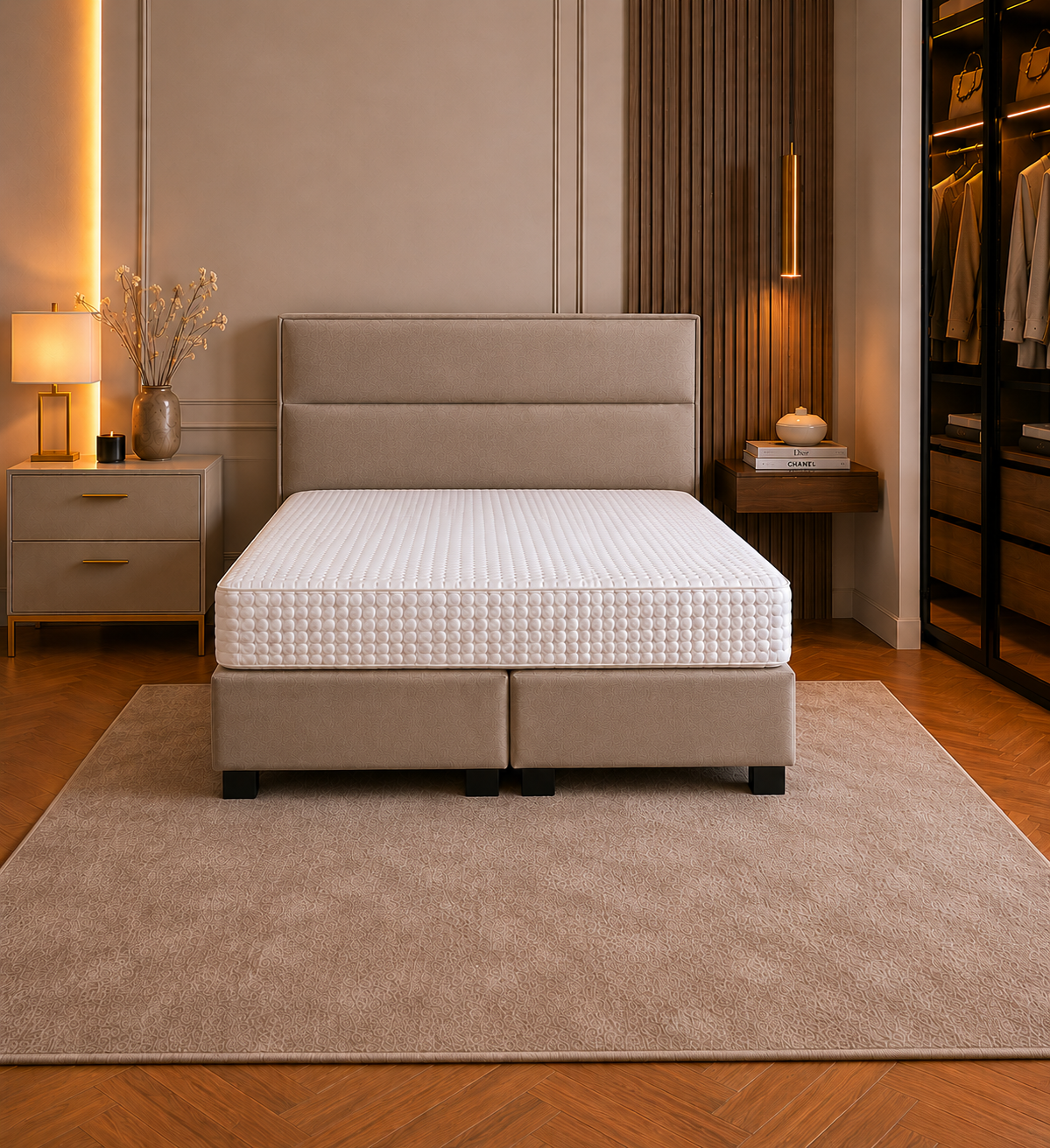 Blok Boxspring - Tweepersoons Boxspring