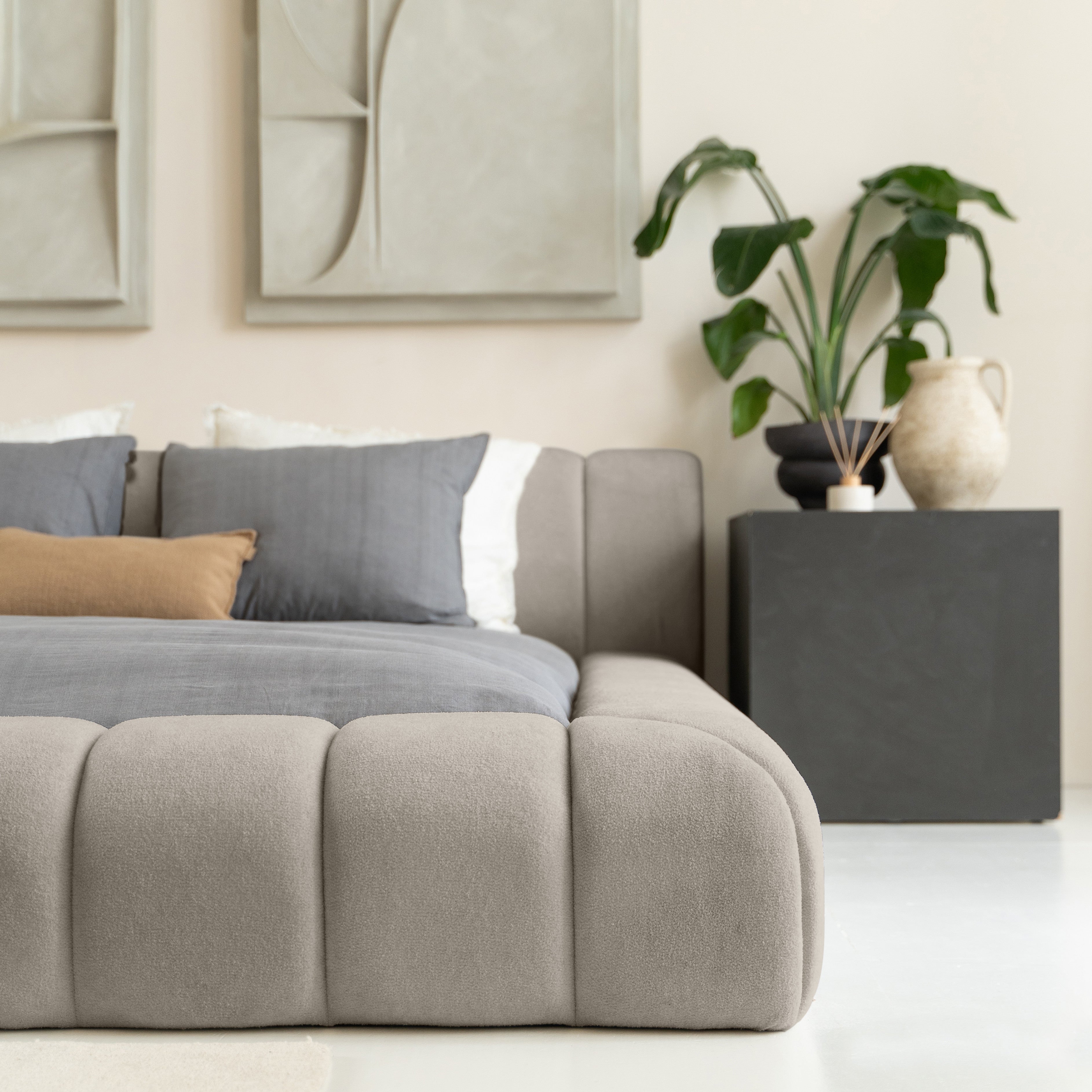 Designbed Adore Classic 160x200 Cappuccino - Inclusief Matras