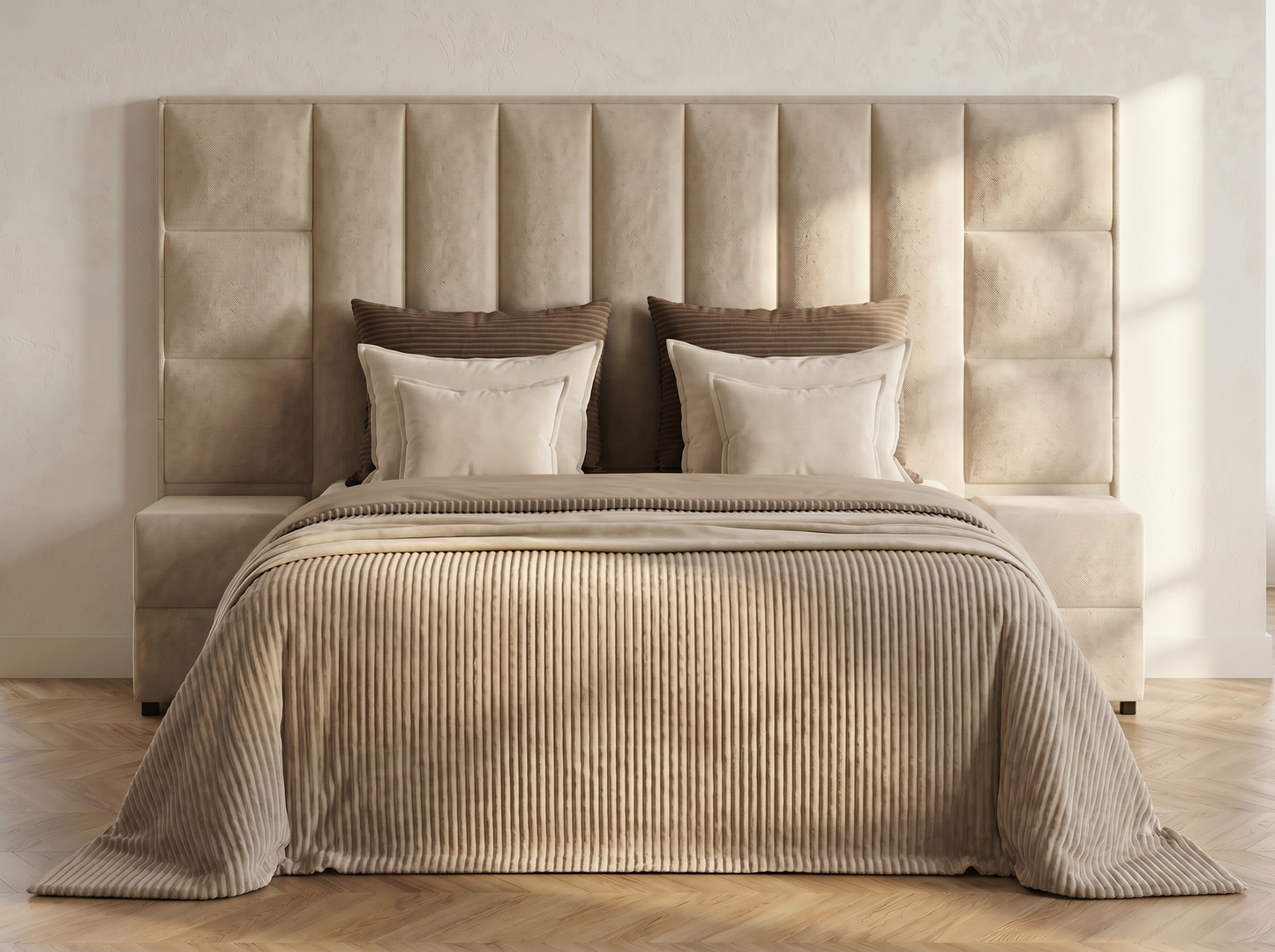 Celesté Bed 180x200 cm Beige