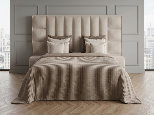 Celesté Bed 140x200 cm Beige