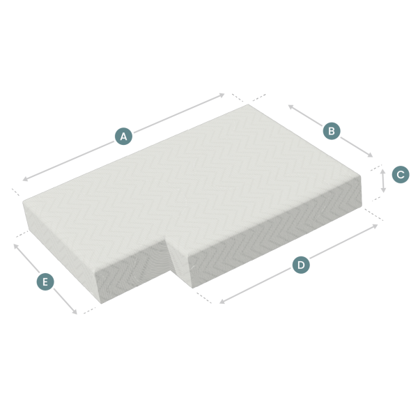 Matras Truck- Met inkeping